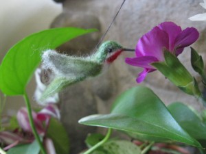 Needle Felt Hummingbird