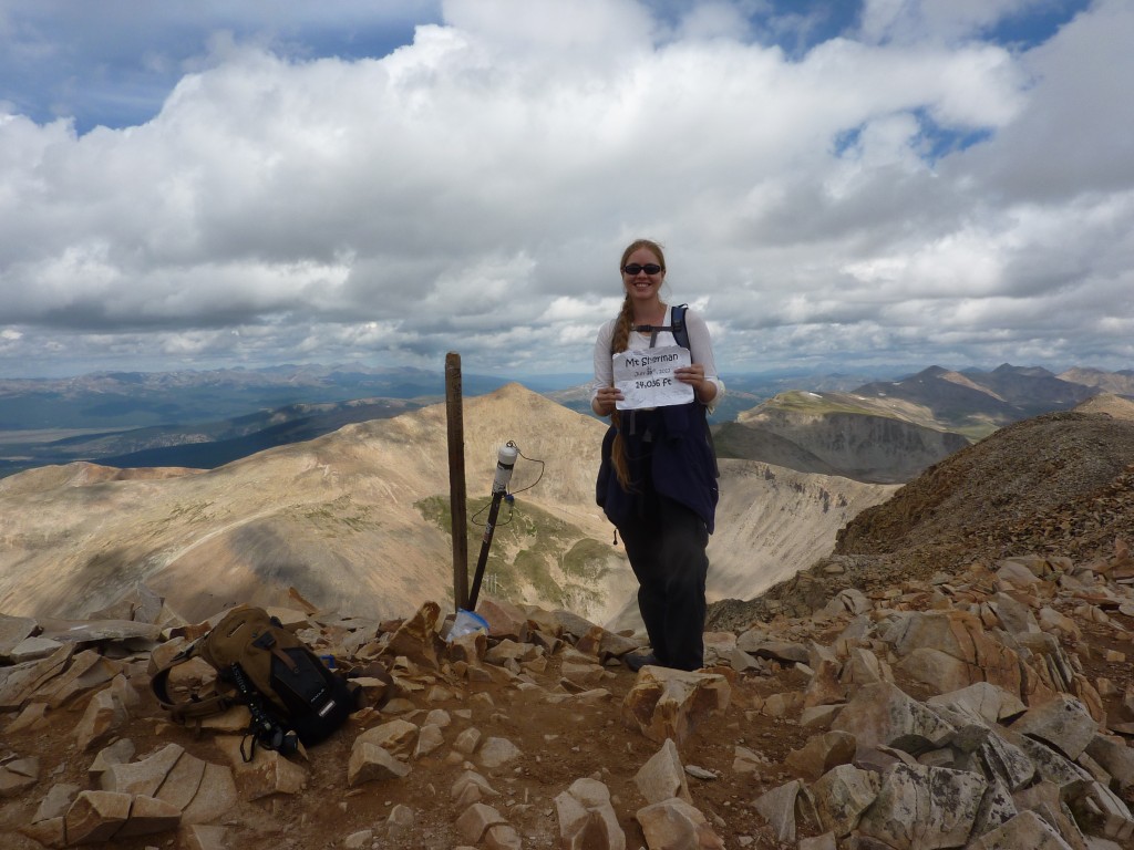 Mt. Sherman Summit July 30 2012